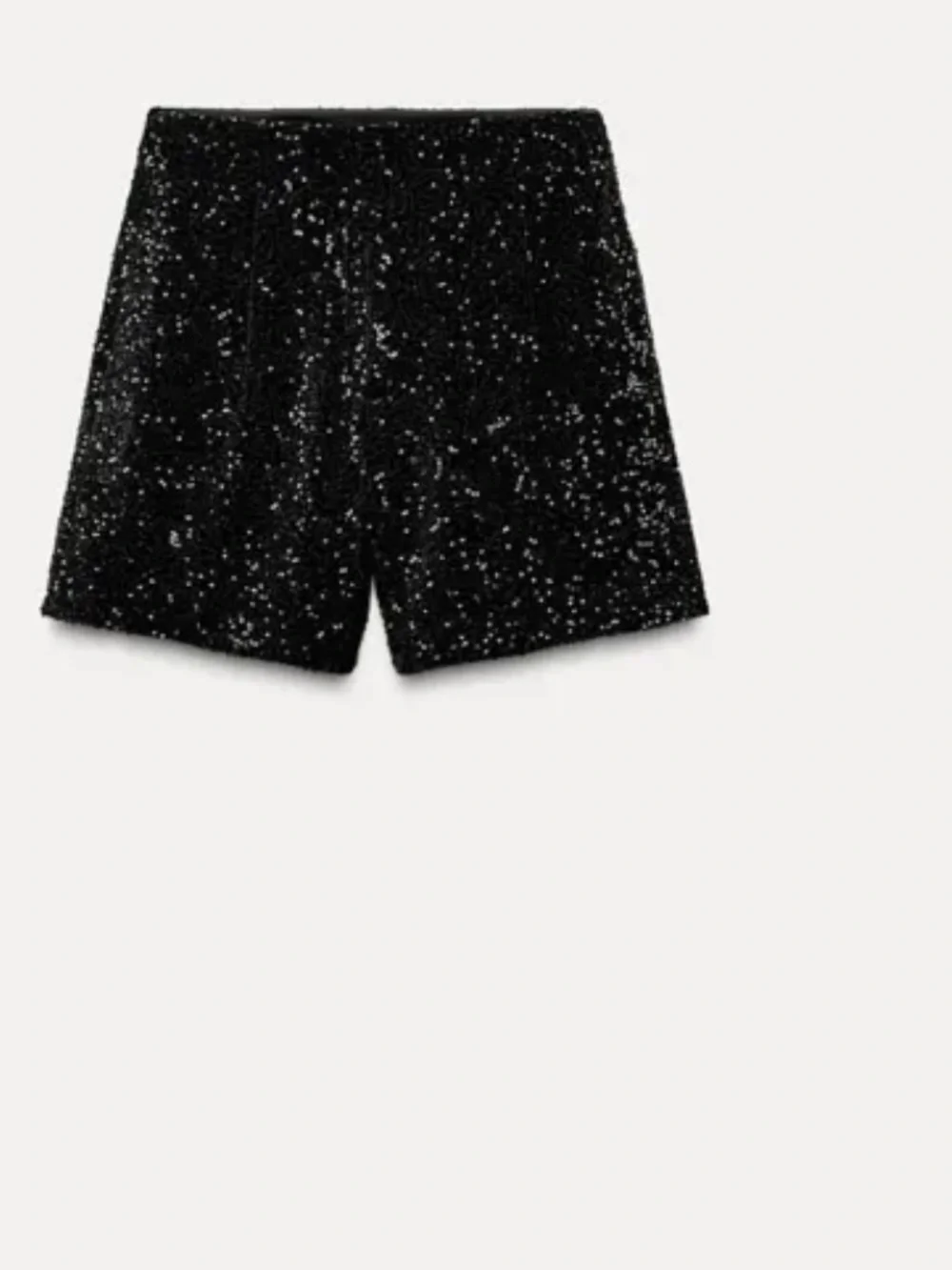 Zara sequin black shorts Xs‎